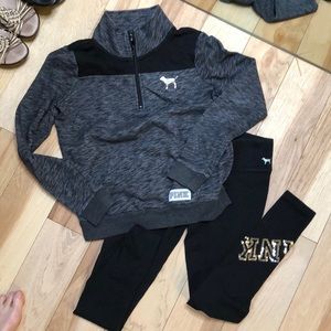 VS Pink sweatsuit ❤️